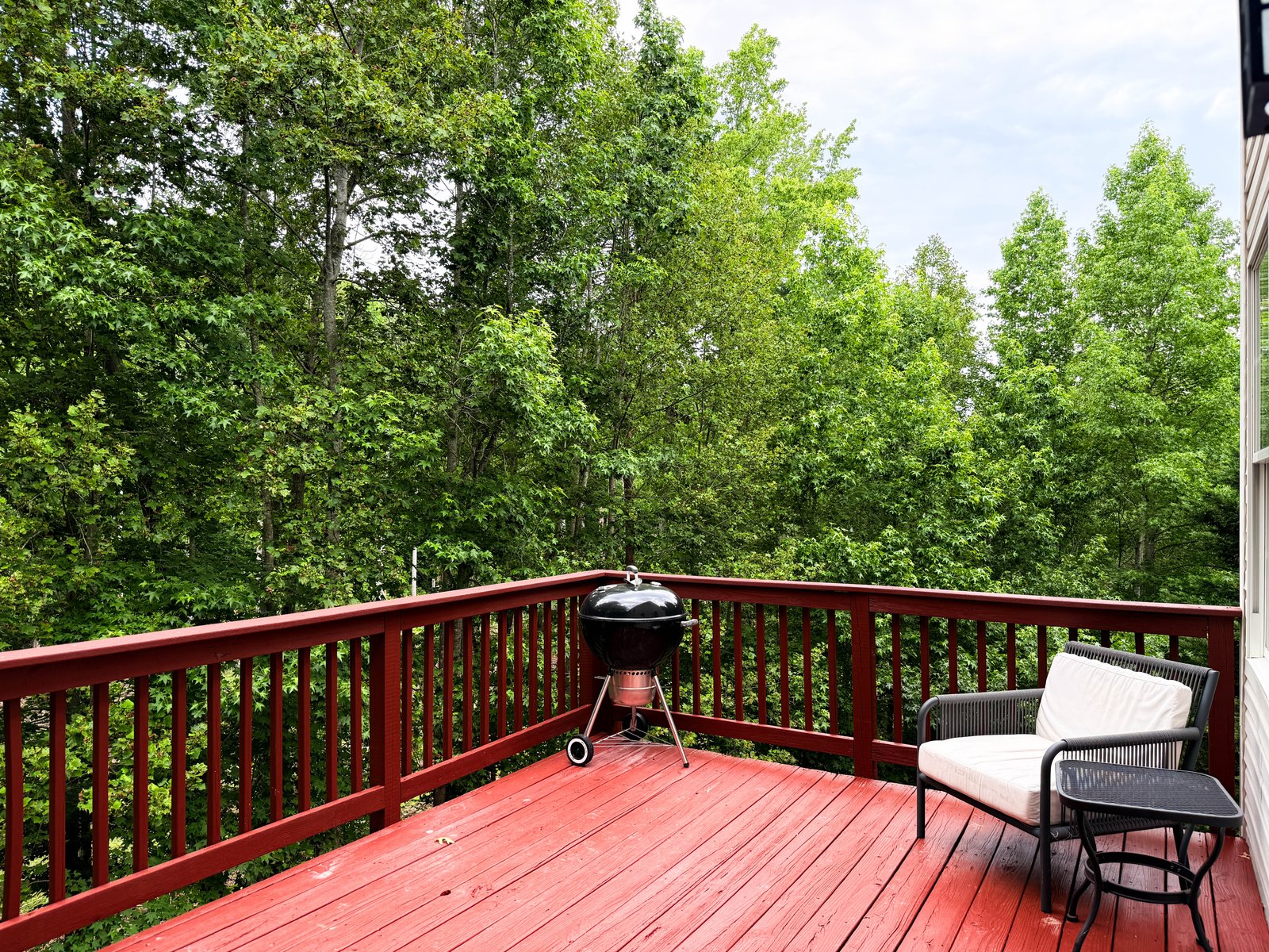 Backyard deck